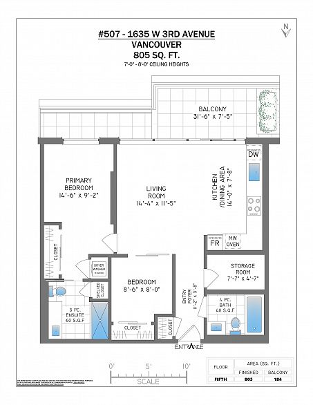 507 1635 W 3rd Avenue