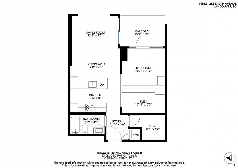 1812 285 E 10th Avenue