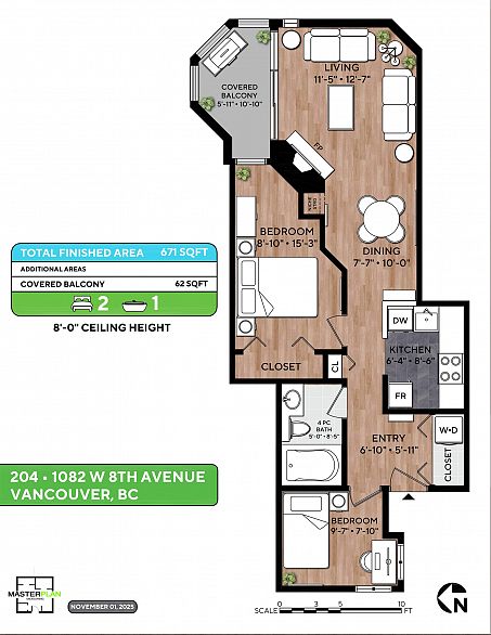 204 1082 W 8th Avenue