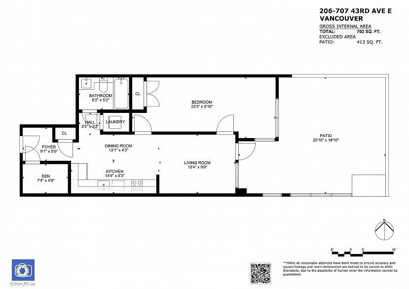 206 707 E 43rd Avenue