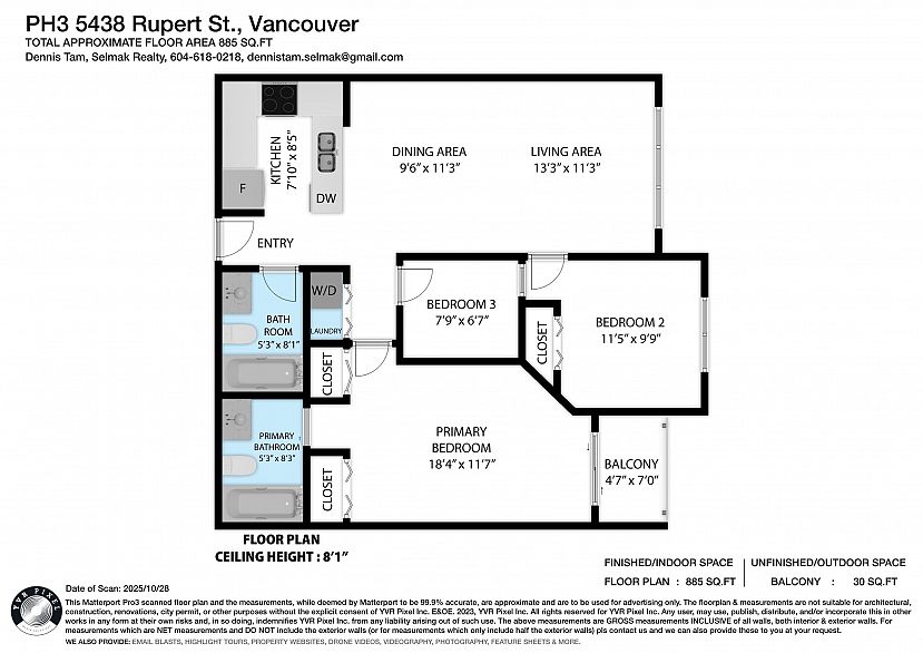 PH3 5438 Rupert Street