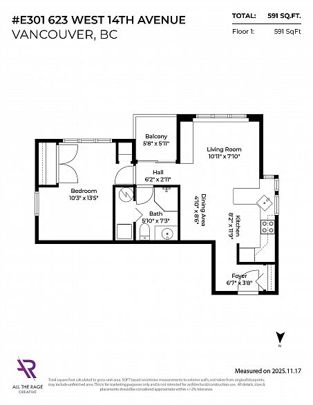 E301 623 W 14th Avenue