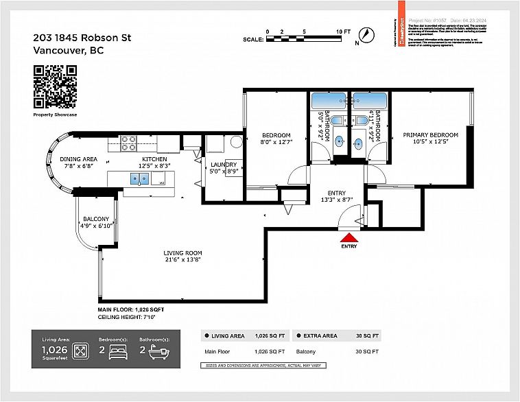 203 1845 Robson Street