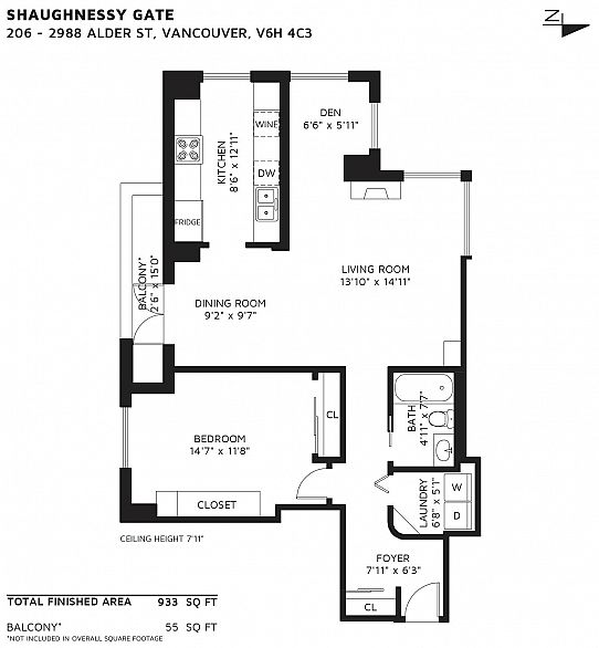 206 2988 Alder Street