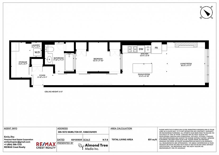 306 1072 Hamilton Street