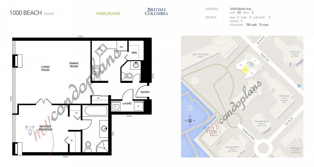 203 1000 Beach Avenue