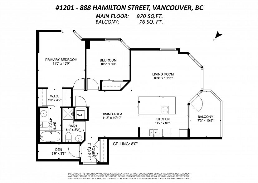 1201 888 Hamilton Street