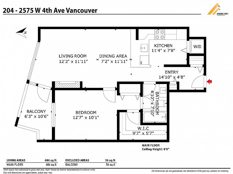 204 2575 W 4th Avenue