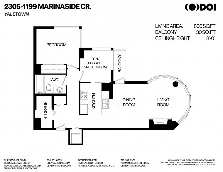 2305 1199 Marinaside Crescent