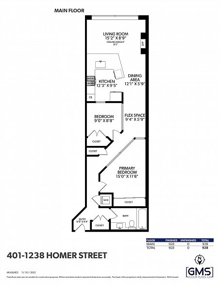 401 1238 Homer Street