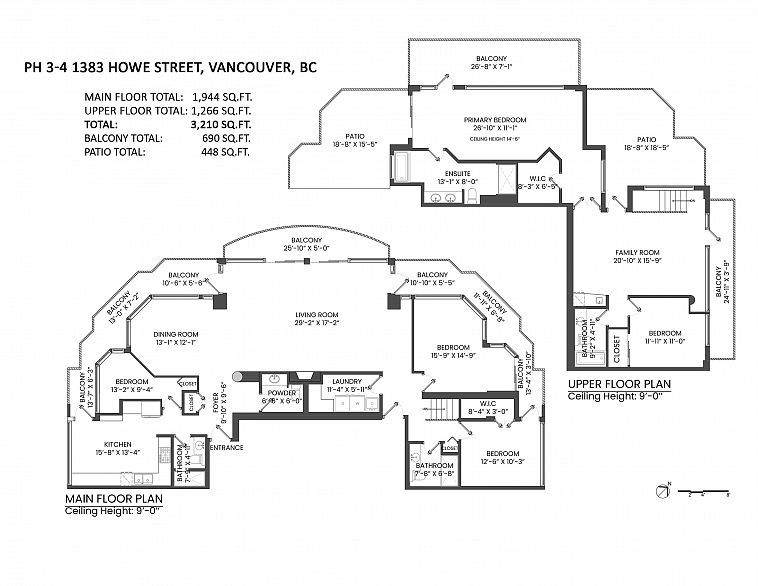 PH 3-4 1383 Howe Street