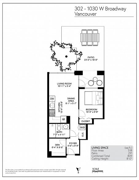 302 1030 W Broadway Street