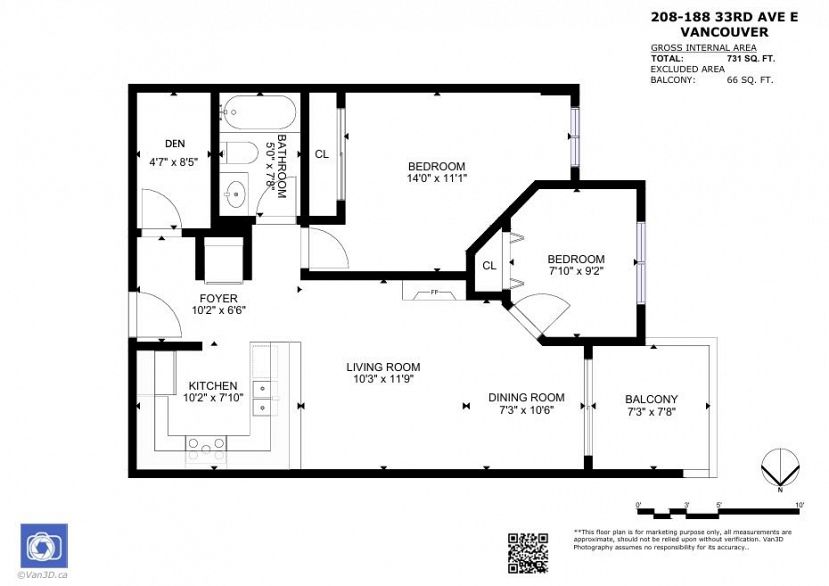 208 188 E 33rd Avenue