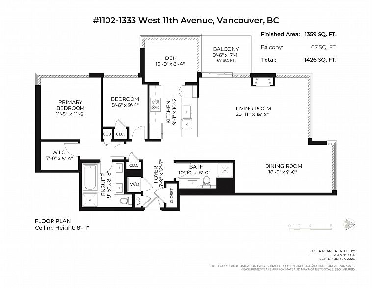 1102 1333 W 11th Avenue