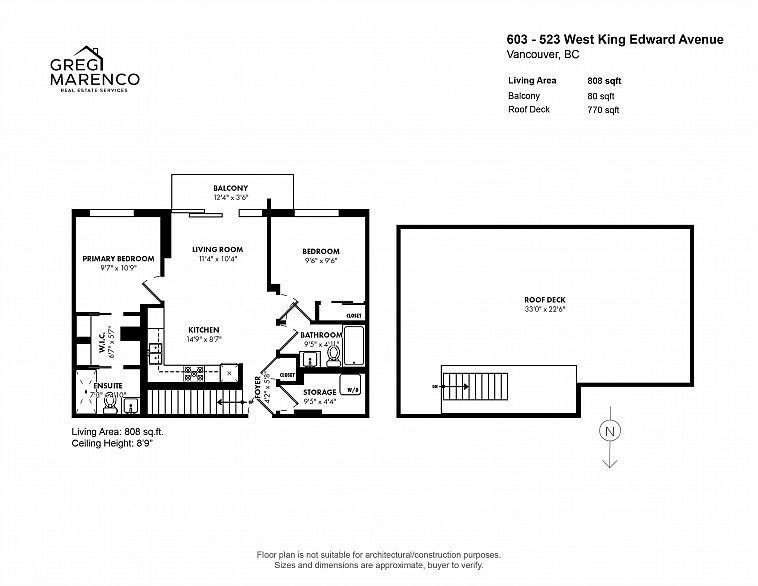 603 523 W King Edward Avenue