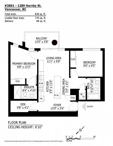 3801 1289 Hornby Street