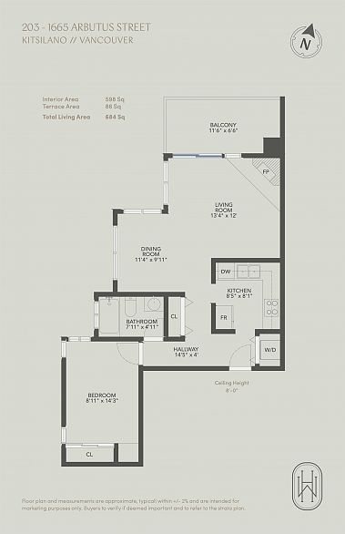 203 1665 Arbutus Street