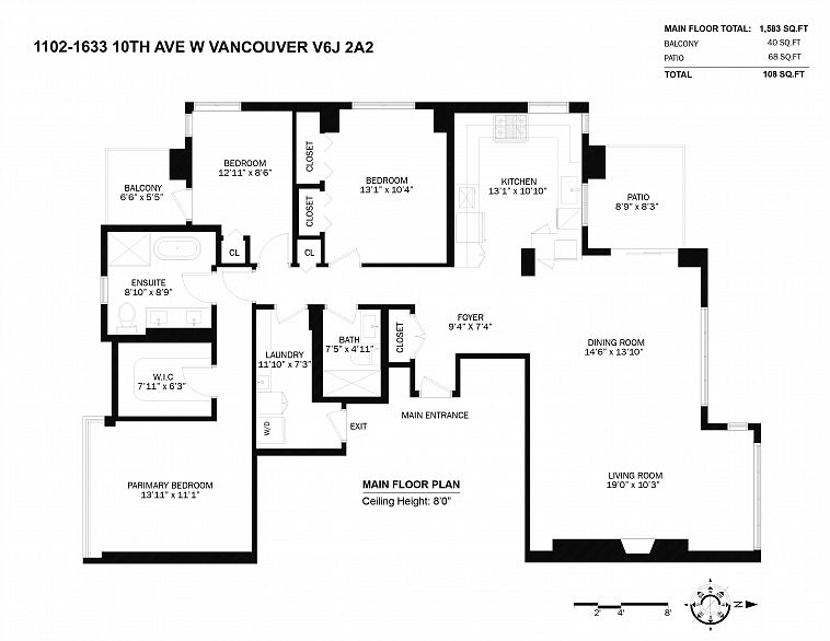 1102 1633 W 10th Avenue