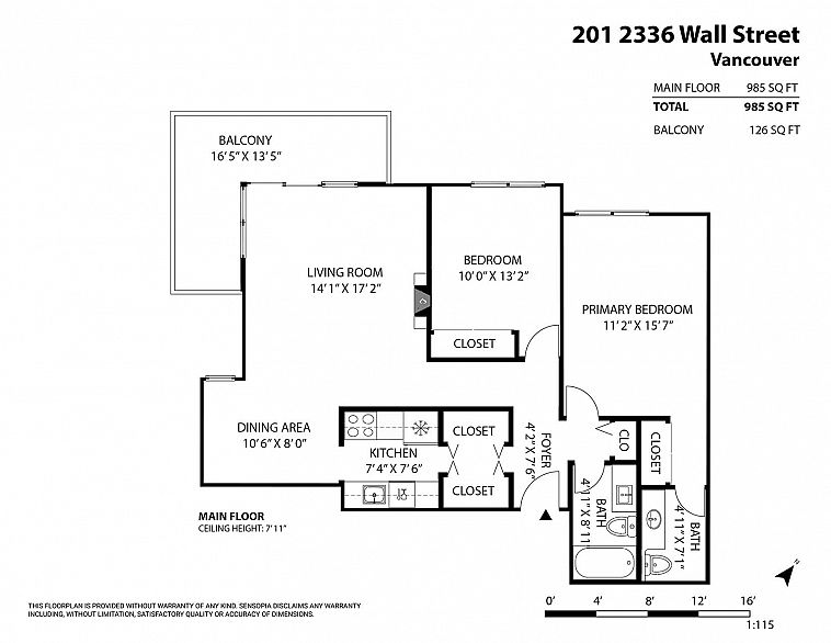 201 2336 Wall Street