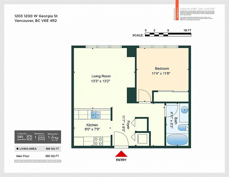 1203 1200 W Georgia Street