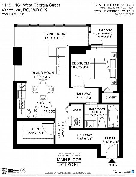 1115 161 W Georgia Street