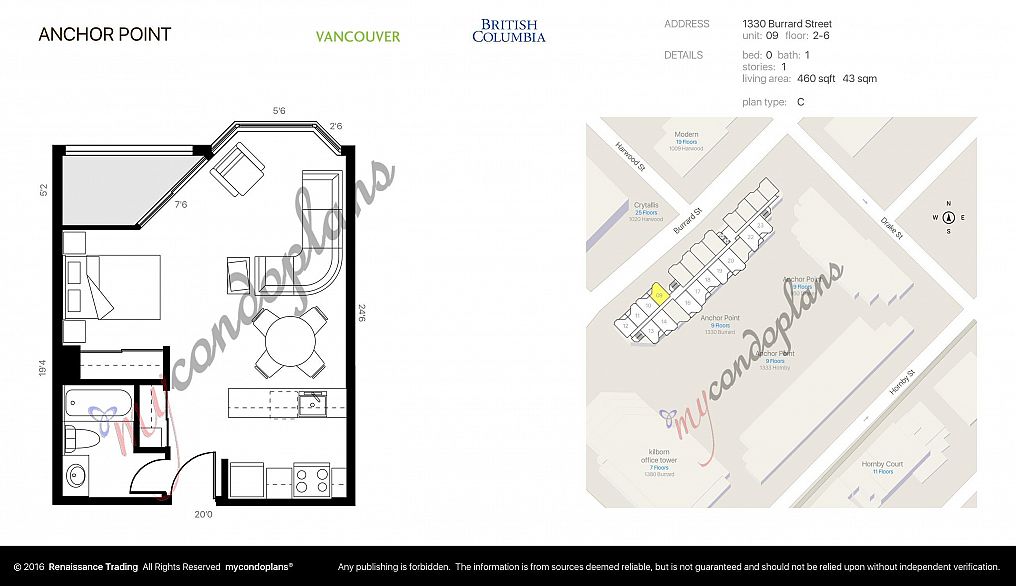 209 1330 Burrard Street