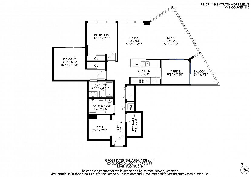 3107 1408 Strathmore Mews