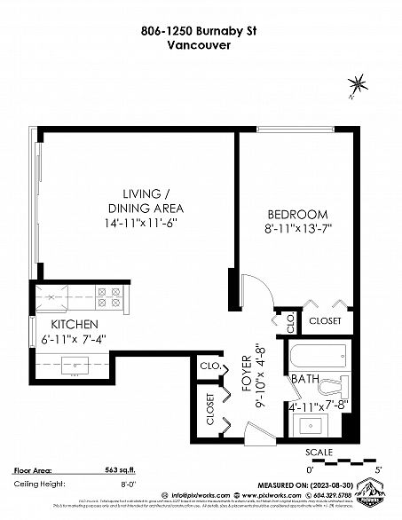 806 1250 Burnaby Street