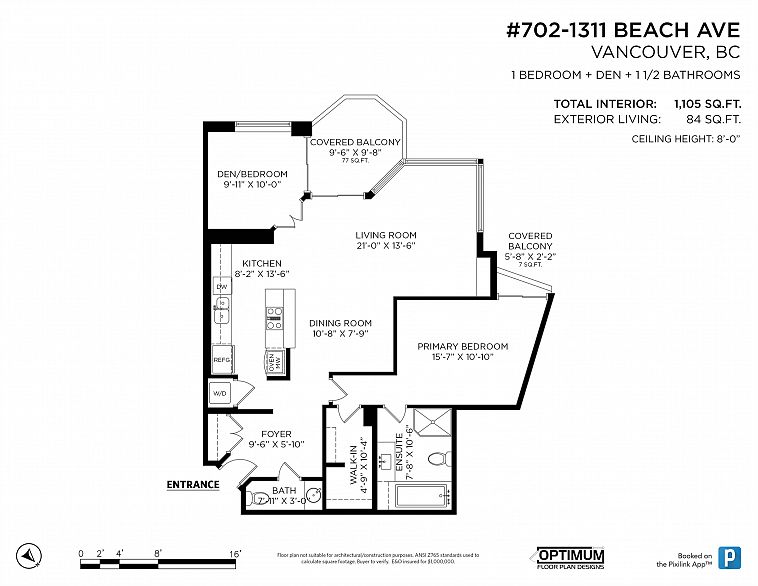 702 1311 Beach Avenue