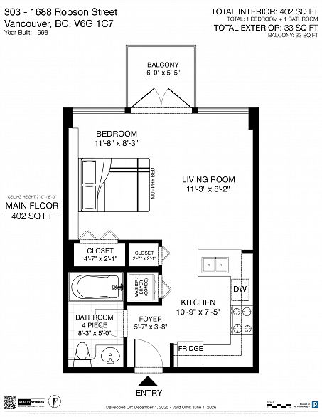 303 1688 Robson Street