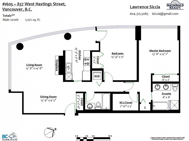 1605 838 W HASTINGS STREET, Vancouver BC V6C 1C6