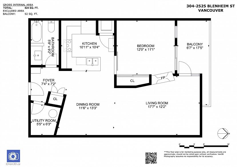 304 2525 Blenheim Street