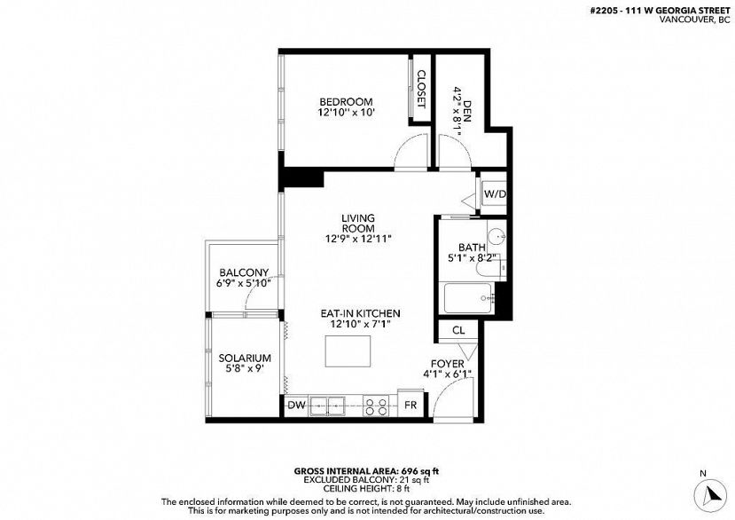 2205 111 W Georgia Street