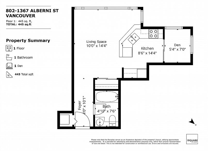 802 1367 Alberni Street