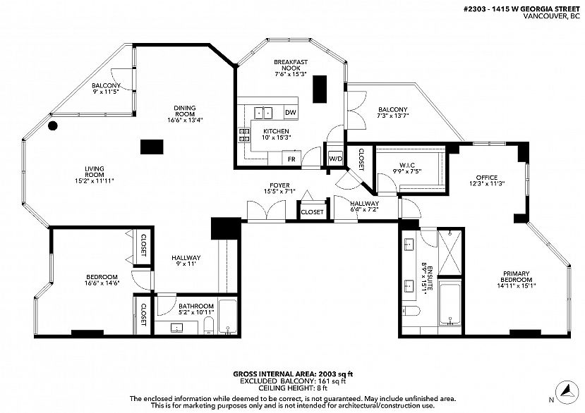 2303 1415 W Georgia Street