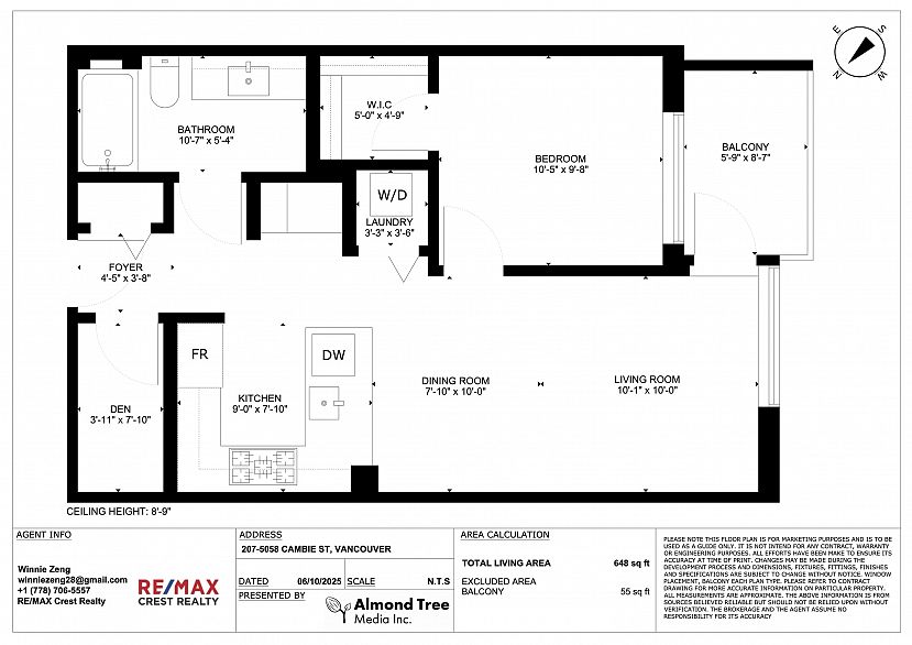 207 5058 Cambie Street