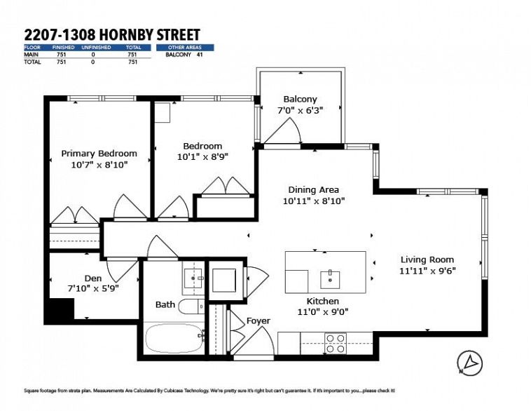 2207 1308 Hornby Street