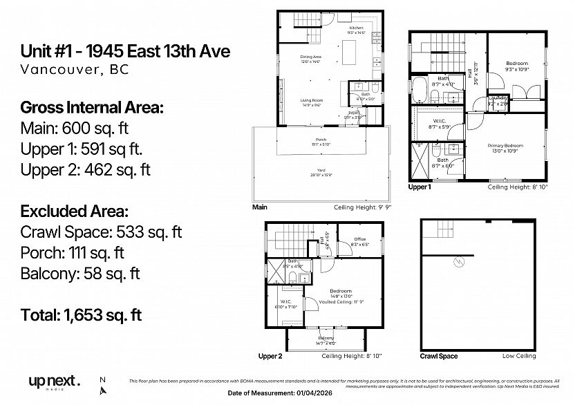 1 1945 E 13th Avenue