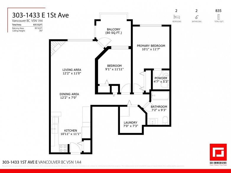 303 1433 E 1st Avenue