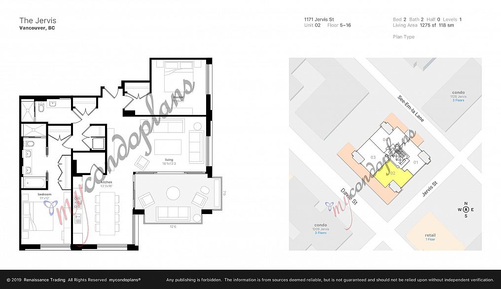 1002 1171 Jervis Street