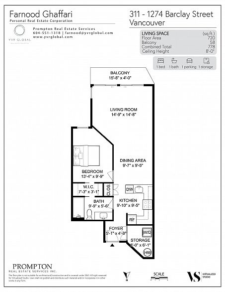 311 1274 Barclay Street