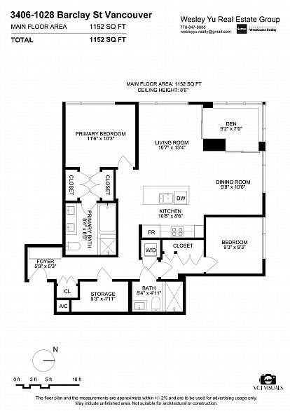 3406 1028 Barclay Street