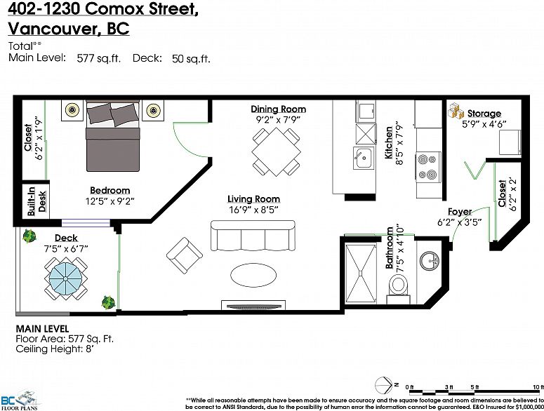 402 1230 Comox Street