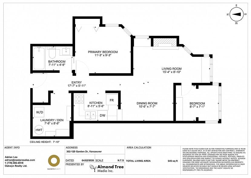 302 120 Garden Drive