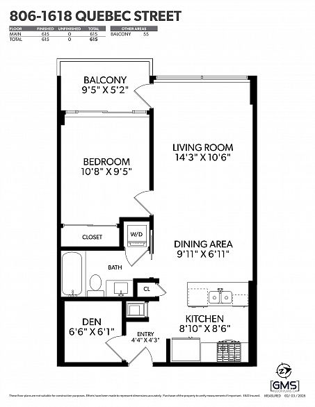 806 1618 Quebec Street