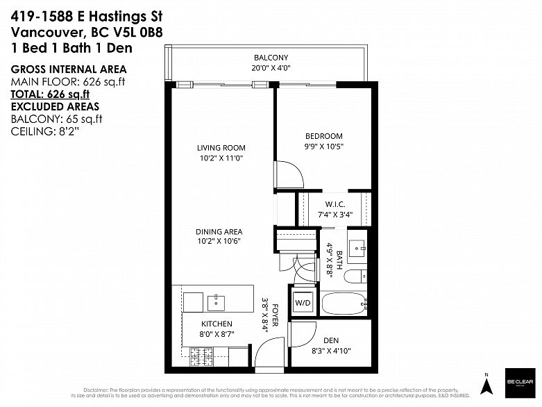 419 1588 E Hastings Street