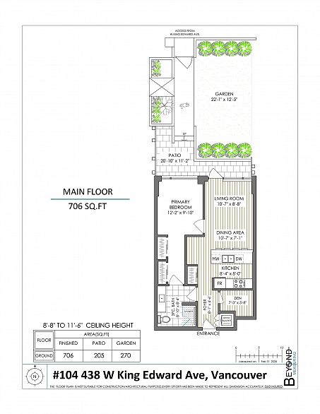 104 438 W King Edward Avenue