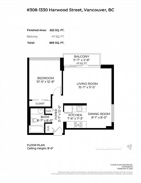 308 1330 Harwood Street