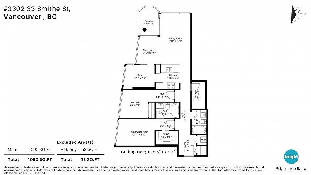 3302 33 Smithe Street