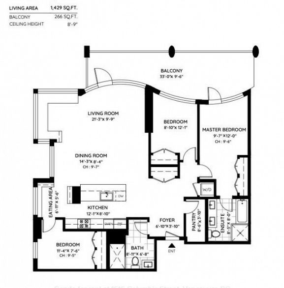 604 1616 COLUMBIA STREET, Vancouver BC V5Y 0B7